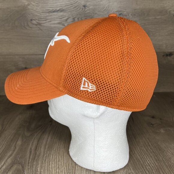 Texas Longhorns New Era 39THIRTY Hat Orange Large/X-Large Stretch - Gray 87 Cap - Picture 3 of 12